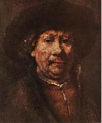 REMBRANDT Harmenszoon van Rijn Little Self-portrait sgr china oil painting reproduction